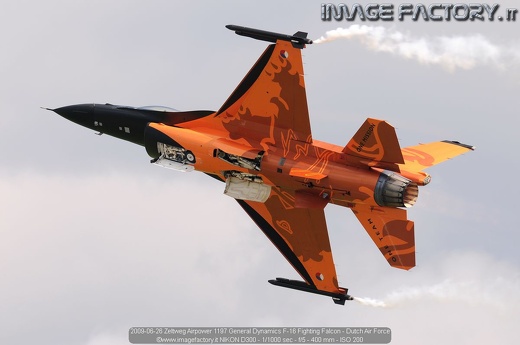 2009-06-26 Zeltweg Airpower 1197 General Dynamics F-16 Fighting Falcon - Dutch Air Force